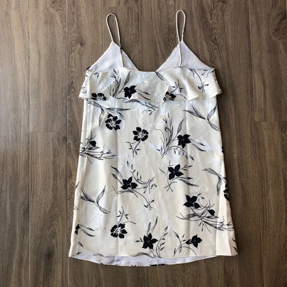 NWT Alice + Olivia Bess Slipdress Ruffle Floral - Picture 2 of 8